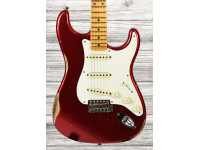 Fender  Custom Shop 57 Stratocaster Relic Aged Candy Apple Red